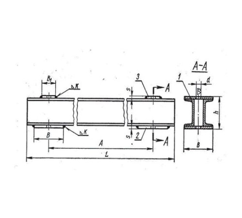 Балки опорных подвесок трубопроводов в Орше