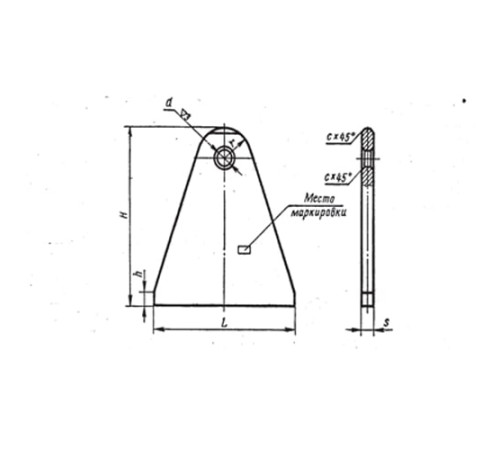 Приварные плавники блоков подвесок вертикальных трубопроводов в Орше