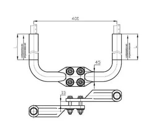 Аппаратные зажимы типа 2А4А в Орше для ЛЭП