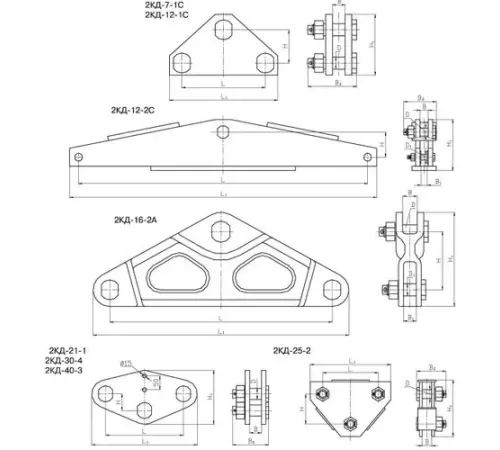 Коромысла типа 2К для ЛЭП в Орше с доставкой по Беларуси