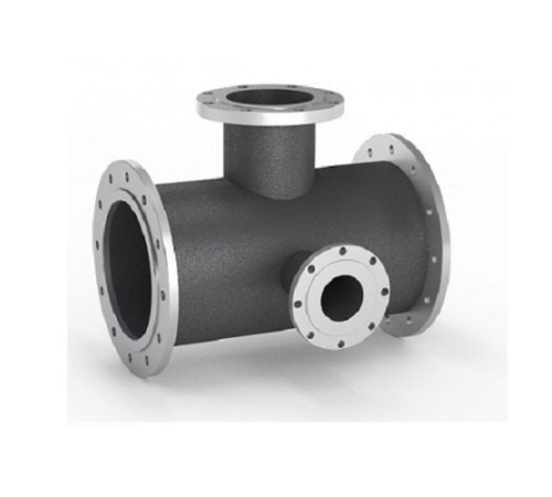 Тройники фланцевые с пожарной подставкой чугунные в Орше