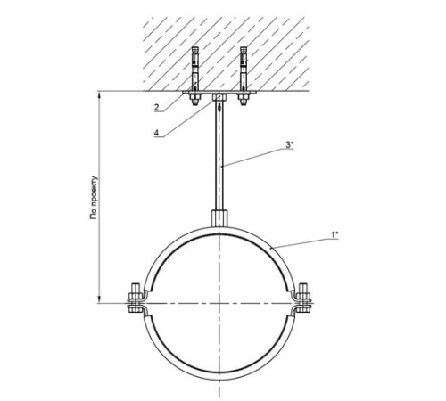 Крепления трубопроводов к перекрытию в Орше для юрлиц