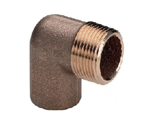 Медные угловые переходы с наружной резьбой в Орше