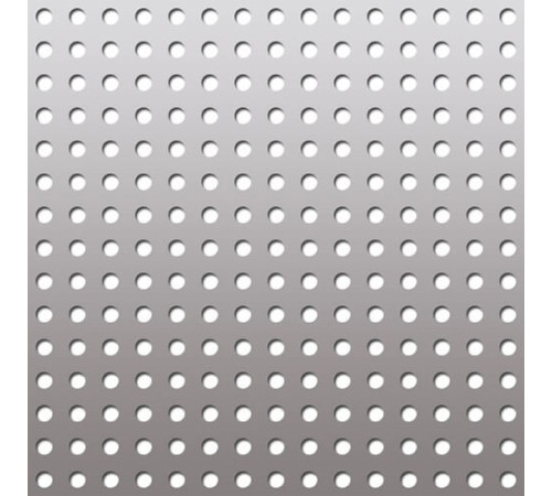 Перфорированные листы RV с круглыми отверстиями 1х2 м в Орше