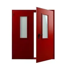 Противопожарные двери двупольные