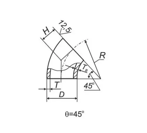 Отводы 45° в ВУС изоляции в Орше с доставкой по Беларуси