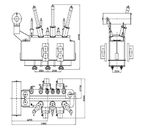 Силовые автотрансформаторы 220-500 кВ в Орше