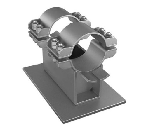 Хомутовые направляющие опоры для труб в Орше