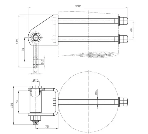 Узлы крепления КГТ-7-1 в Орше для ЛЭП