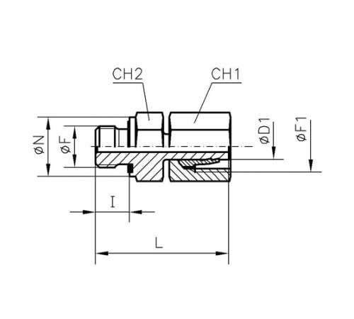 Штуцеры ввертные с уплотнением TN126 GG-M в Орше