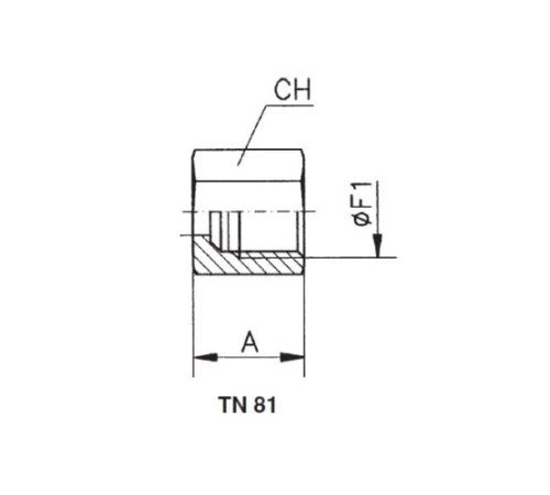 Накидные гайки TN81 и врезные кольца TN88 в Орше