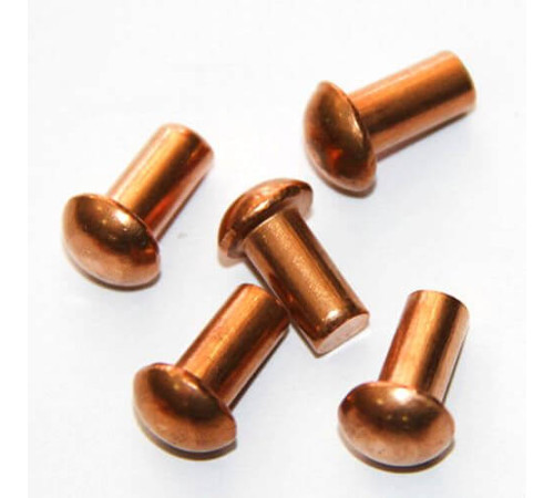 Медные заклепки с полукруглой головкой в Орше
