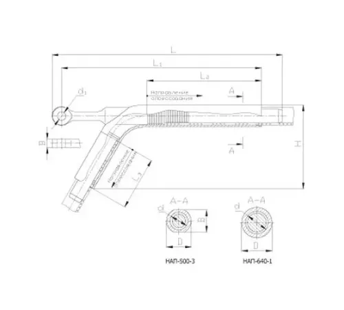 Натяжные прессуемые зажимы НАП для ЛЭП в Орше