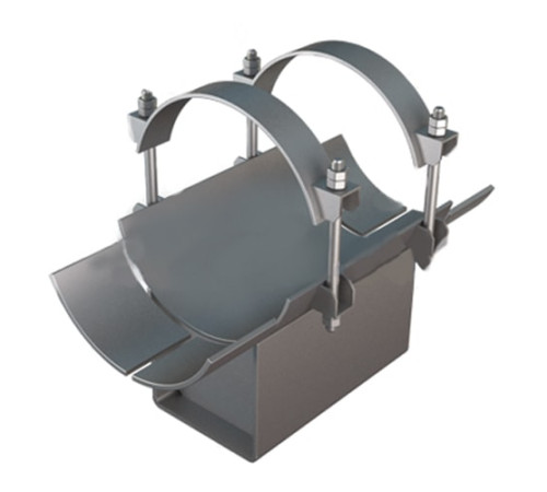 Неподвижные хомутовые опоры в Орше для трубопроводов