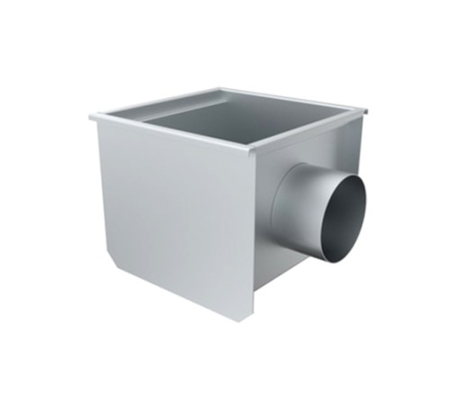 Нержавеющие трапы прямоугольные с горизонтальным выпуском в Орше