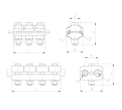 Плашечные зажимы типа ПАМ в Орше и Беларуси