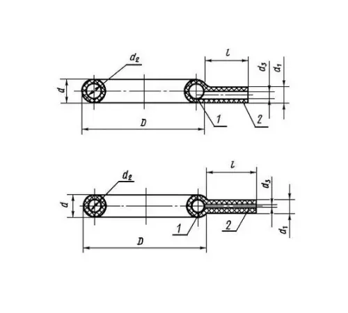 Резинотканевые прокладки полые круглого сечения в Орше