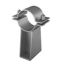 Скользящая опора с плоским хомутом