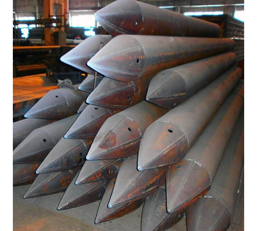 Конические стальные забивные сваи в Орше и Беларуси