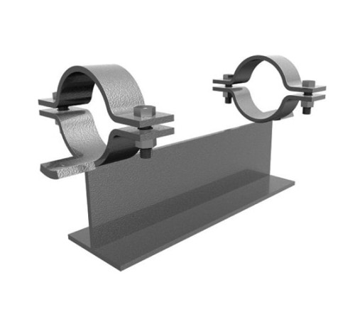 Тавровые хомутовые неподвижные опоры в Орше