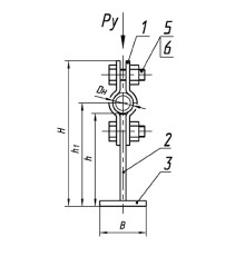Опоры ТПР.05.06(3).00.000