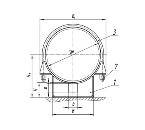 Опоры ТПР.05.29.00.000 для трубопроводов в Орше
