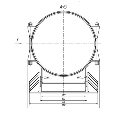 Опоры ТПР.08.13.00.000 в Орше для трубопроводов