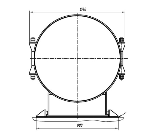 Опоры ТПР.14.05.00.000 в Орше для трубопроводов