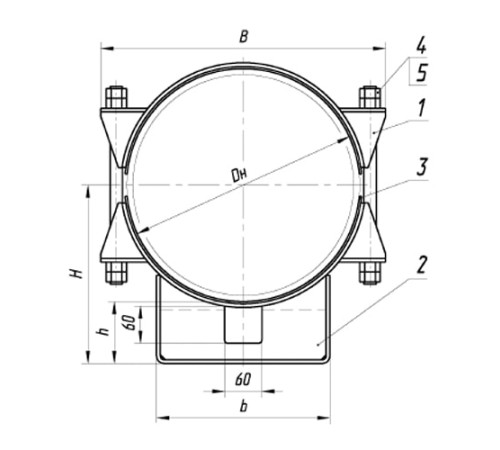 Опоры ТПР.14.45.00.000 в Орше для трубопроводов