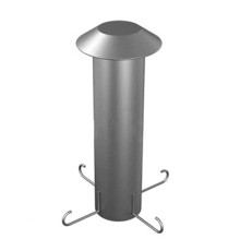 Втулка с колпаком для прохода через крышу