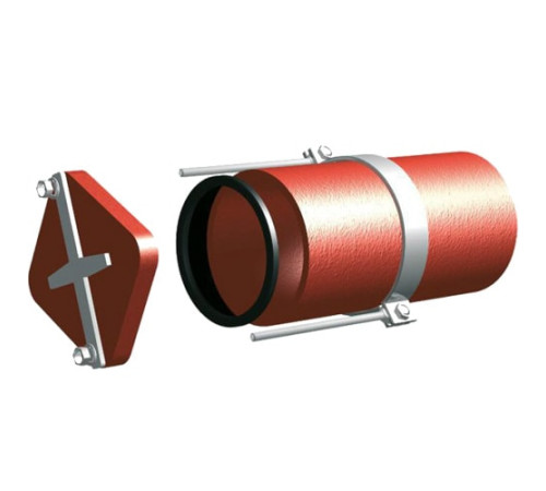 Безраструбные заглушки с прижимными скобами в Орше